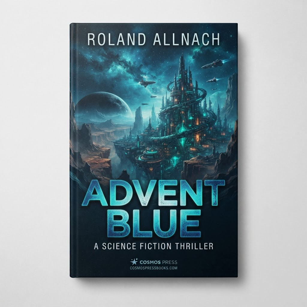 Cover of Advent Blue by Roland Allnach