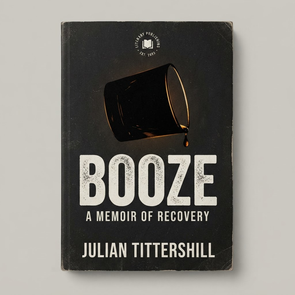 Cover of Booze: A Recovery Memoir by Julian Tittershill